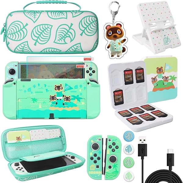 Amazon.com: YOOWA Accessories Bundle for Nintendo Switch OLED